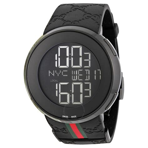 gucci digital watches replica|second hand men's gucci watches.